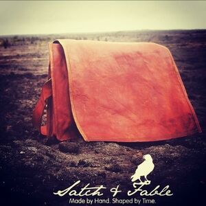 Handmade Leather Work Bag